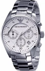 Emporio Armani AR5869 Stainless Steel Chronograph Watch New Box. Price: $120.25.