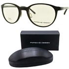 New!! Porsche P8342 Black Round Full Rim Unisex Optical Frame Eyeglasses. Price: $179.99.