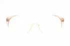 Vintage Terri Brogan 8623 30 Yellow Oval Glasses Eyeglass Frame Nos New. Price: $56.50.
