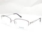 Tura R146 Eggplant/silver Women's Eyeglasses Frames 52-17-140 New. Price: $79.95.