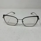 Calvin Klein 22101 072 54-19-140 Black Silver Eyeglasses KR74 Pre-owned. Price: $48.75.