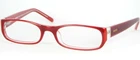 Dkny 3115 Red /clear Eyeglasses Frame 50-18-135MM (notes) Pre-owned. Price: $21.00.