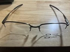 Oakley Wingfold 0.5 OX5101-0253 Satin Pewter Metal Eyeglasses Frames 53-17 139 New. Price: $169.99.