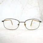 Perry Ellis Eyeglasses Frame Women's Brown Metal Full Rim Square 54-18-135 Pre-owned. Price: $25.34.