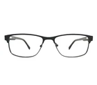 Lacoste Eyeglasses Frames L2217 001 Black Rectangle Full Wire Rim 54-17-145 New. Price: $59.99.