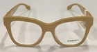 Burberry BE2388F 3990 Women's Full Rim Square Shape Eyeglass Frames, Beige New. Price: $129.50.