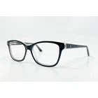 Link Occhiali Eyeglasses Women Black Clear Cat Frame 1010B 54-15-140 31669 Pre-owned. Price: $39.99.