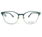 Calvin Klein CK5428 423 Eyeglasses Frames Blue Silver Round Full Rim 53-17-140 New. Price: $37.24.