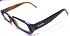 Versace 3004 128 Blue Brown Rectangle Eyeglasses Frame Italy 50-16 135 Pre-owned. Price: $19.09.
