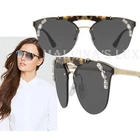 Prada Sunglasses Spr 53U Round Brow Bar Aviator Pilot Tortoise Crystal Detail New. Price: $169.00.