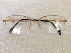 Nwot Stepper Titanium Eyewear SI-50155 Col. F082/SATIN Gold Sz. 52-16-130 New. Price: $60.00.