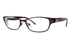 Kay Unger K143 Rectangle Eyeglasses Frames: Purple Multicolor Tort 52-17-135 Pre-owned. Price: $19.99.