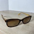 Prada VPR23O FAL-1O1 Sunglasses Tortoise Shell Mirrored Yellow Lenses 52-17-135 Pre-owned. Price: $84.96.