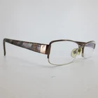 Oleg Cassini OC0326 200 Hm Brown Semi Rimless Eyeglasses Frames 53-18-135 Logo Pre-owned. Price: $35.99.