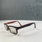 Ray-ban Kids Eyeglasses Rb 1535 3573 Black Red Rectangle 48-16-130 Frames Only Pre-owned. Price: $19.98.