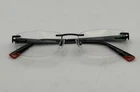 Charmant Eyeglass Frames Titanium Blue Label CH10522 52-18 140 Mm With Case Pre-owned. Price: $34.99.
