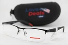 New Prada Sport Vps 52F DG0-1O1 Black Red Rubber Authentic Eyeglasses 54-18. Price: $239.00.