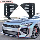 For Kia Stinger Gt 2017-2023 Glossy Black Front Bumper Vent Hole Cover Body Kit New. Price: $47.99.