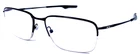 Oakley Wingfold Sq OX5148-0156 Black Half Rim Eyeglasses Frame 56-18-136 Pre-owned. Price: $90.00.