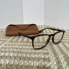 Ray-ban Eyeglasses Frames RB7074 5365 Matte Rubberized Havana Tortoise 52-18-145 Pre-owned. Price: $40.00.
