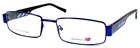 New Balance NB412A-3 Nos Dark Navy Blue Eyeglasses Frame 55-19-145 Pre-owned. Price: $56.00.