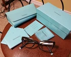 Tiffany & Co Eyeglasses Frames TF2185 8015 Tortoise Blue Rectangle 51017140 Read Pre-owned. Price: $80.00.