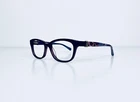 Bebe Purple Clear Tortoise Wayfarer Lilac Temples Glasses 52 17 140 Pre-owned. Price: $21.88.