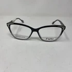 Fysh Eyewear 3657 S400 55-15-140 Black Glitter Clear Flex Hinge DK46 New. Price: $68.00.