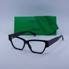 New Bottega Veneta BV1288O 001 Black 55MM Eyeglasses. Price: $287.09.