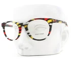Alain Mikli Eyeglasses A03063 006 Black Red Yellow Stained No Case New. Price: $199.50.