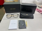 Linda Farrow LFL716 D-frame Optical Eyeglasses Black / Gold New. Price: $399.88.