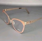 Ovvo Optics 3900 Guaimaro Wood 14K Gold Cateye Titanium Frames 50/21/135 New. Price: $199.95.
