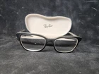 Ray-ban Rb 5362 2034 Eyeglasses Frame Black & Clear 54-17-140 Used Wide Head D8 Pre-owned. Price: $21.29.