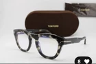 New Tom Ford Tf 5873-B 005 Eco Black Grey Havana Authentic Eyeglasses 49-24. Price: $195.00.