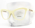 Burberry Eyeglasses 2373U 4066 Creamy Light Yellow 54MM W/case New. Price: $129.50.