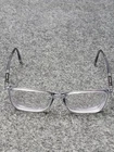 Calvin Klein Eyeglasses Gray Rectangular Full Rim Frames Mens Optical Pre-owned. Price: $44.99.