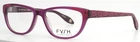 Fysh 3496 823 Purple Pink Womens Semi Cat Full Rim Eyeglasses 53-16-135 B:35 New. Price: $94.99.