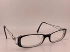 Versace Eyeglasses Frame Mod. 3031-B 139 Black On Clear Silver Medusa 50-16-130 Pre-owned. Price: $26.87.