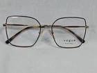 Vogue VO4274 Metal Eyeglasses Frames 53-17-135 W/case & Cloth Gold New. Price: $72.00.