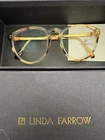 Linda Farrow Luxetortoise Optical Frame SHELL1- SHELLLFL26C20PT Pre-owned. Price: $140.00.