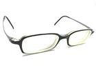 Prada Vpr 13E 2AF-1O1 Black Rectangle Eyeglasses Frames 49-17 140 Italy Unisex Pre-owned. Price: $59.99.