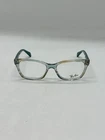 Ray-ban Eyeglasses Frames Only RB1591-3808 Transparent / Solid Green 48-16-130 New. Price: $77.77.