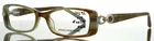 Jones New York J738 Aqua Brown Womens Rectangle Eyeglasses 52-17-135 B:30. Price: $29.99.