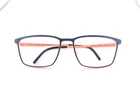 Orgreen Eyeglasses, Frames Only, Carlo 1279 Blue, 60-18-148, Titanium, Japan Pre-owned. Price: $199.99.