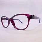 Salvatore Ferragamo Eyeglasses Frames SF2711 500 52 135 Purple Gold Authen Pre-owned. Price: $49.99.