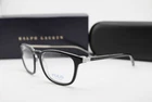 New Polo Ralph Lauren 2253 6026 Black Silver Authentic Eyeglasses 54-18. Price: $123.25.