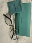 Tiffany & Co. Tf 1139 6105 Gold Full Rim Eyeglasses 55-16 140 Designer Frames Pre-owned. Price: $150.00.
