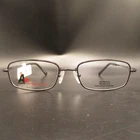 A2 Hilco SG604 Flex Titanium Gunmetal Rectangle Eyeglass Frames 53-18-140 Z87-2 New. Price: $37.68.
