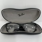 Ray Ban Rb 5298 2000 53 17 135 Black Rx Eyeglass Frames W/ Case & Clothe Pre-owned. Price: $59.00.