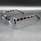 Modern Harper Eyeglasses Frame Grey Blue Flex 50-19-140 Used Pre-owned. Price: $18.00.